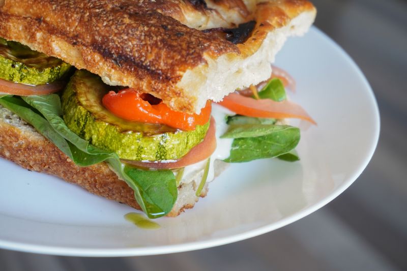 Classic BLT Hoagie with bacon lettuce tomato